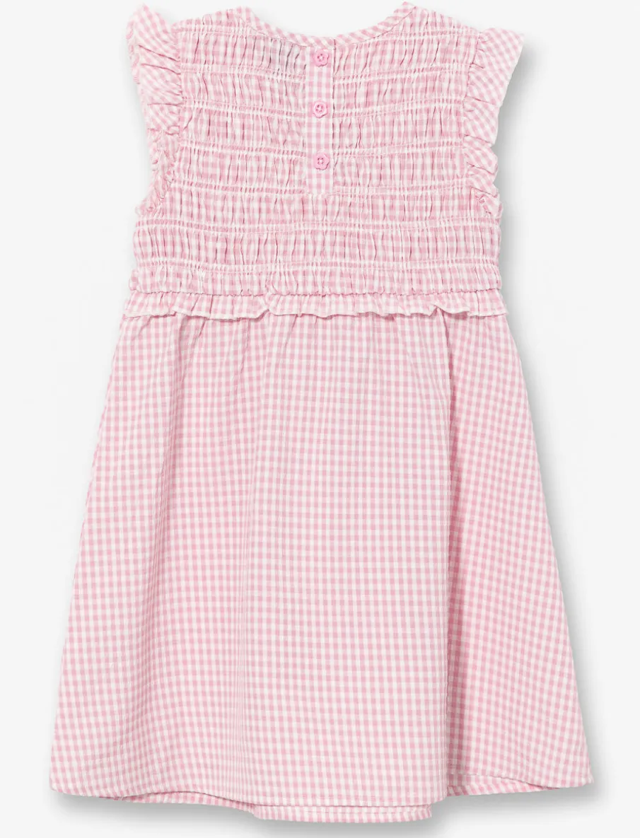 Sleeveless Round-Neck Dress - Little Girls