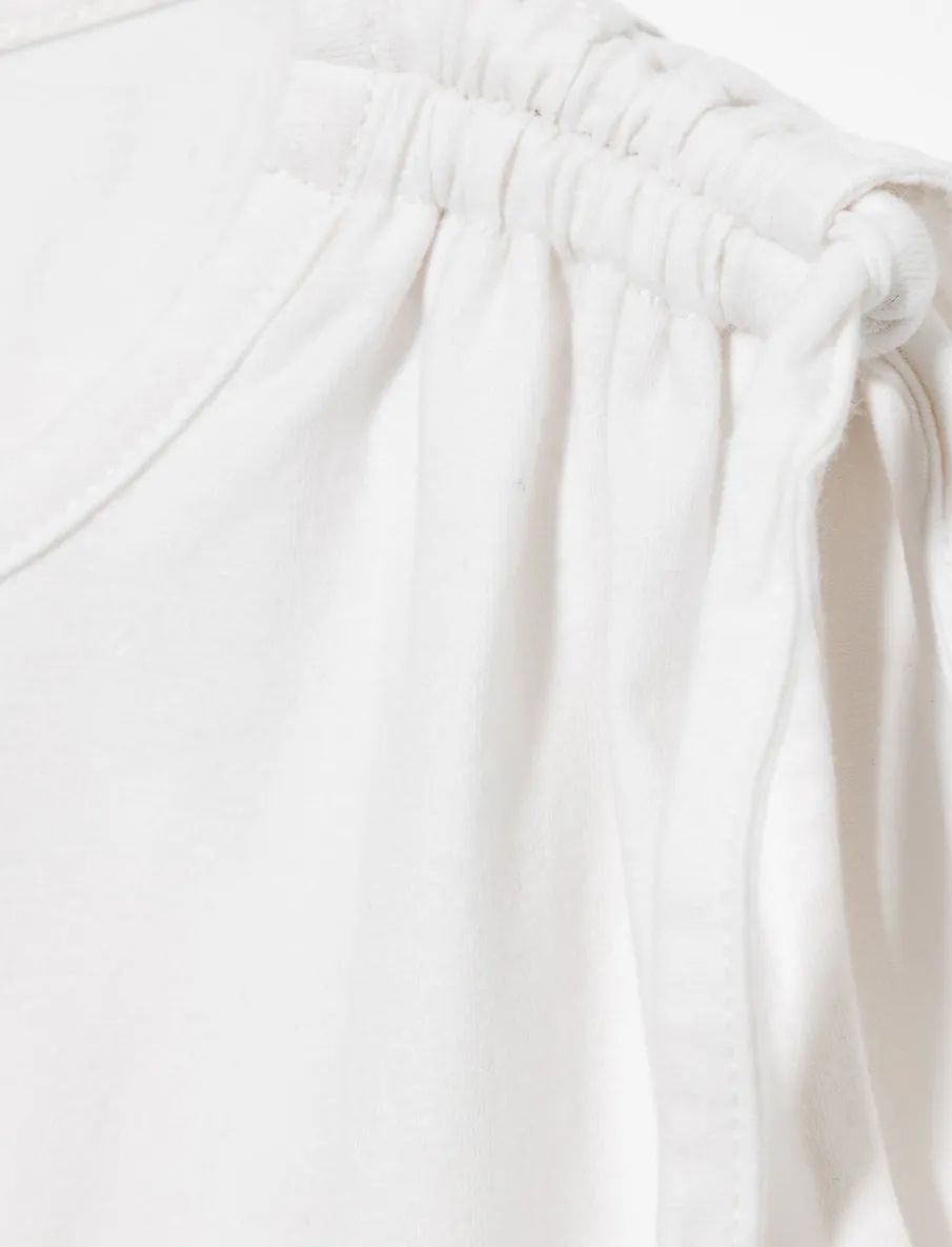 Sleeveless Round-Neck Dress - Little Girls