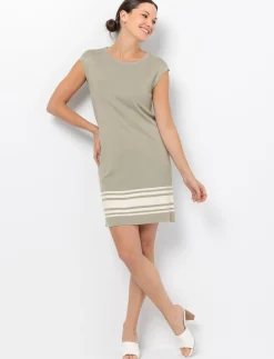 Sleeveless Striped Dress