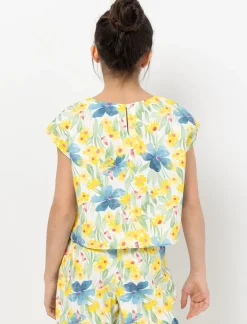 Sleeveless Tropicana Blouse