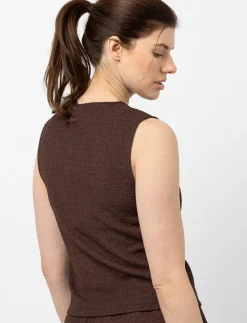 Sleeveless V-Neck Vest