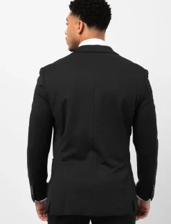 Slim Fit Button Blazer
