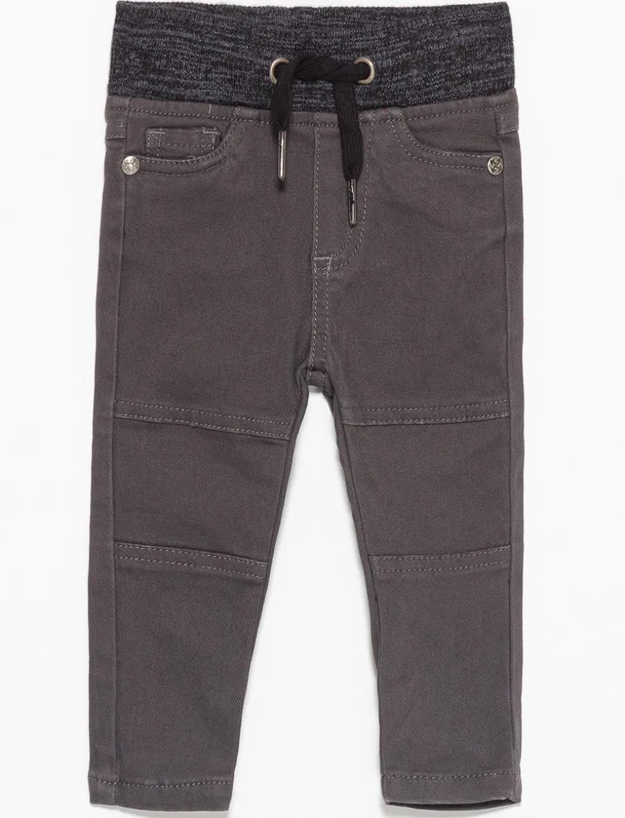 Slim Pull-on Pants