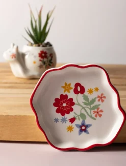 Small Printed Ceramic Dish