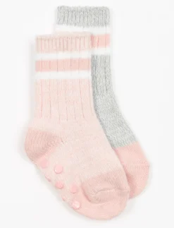 Soft Anti-slip Socks - Pack of 2