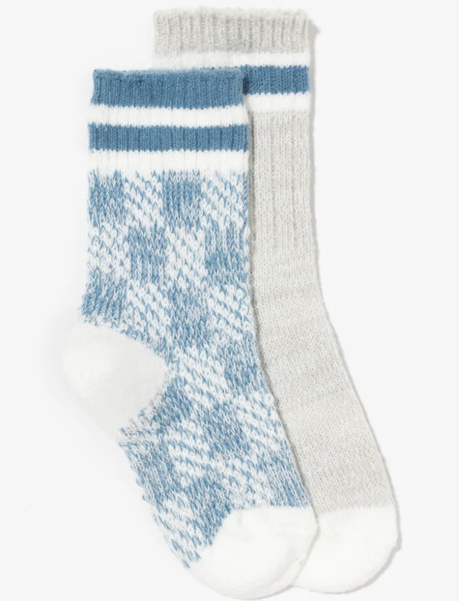 Soft Striped Socks - Pack of 2