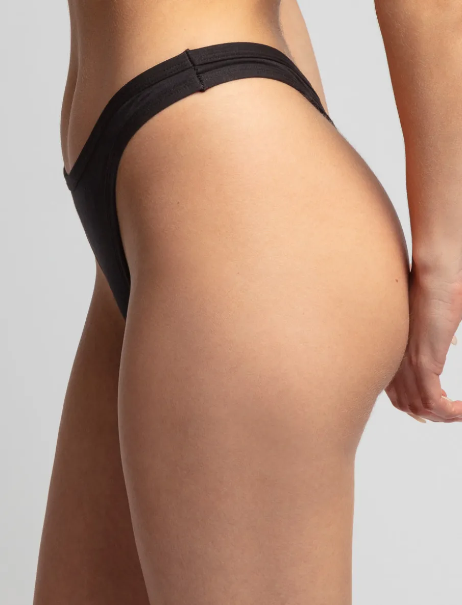 Solid Bamboo Thong