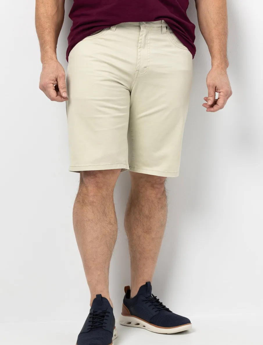 Solid Bermuda Shorts