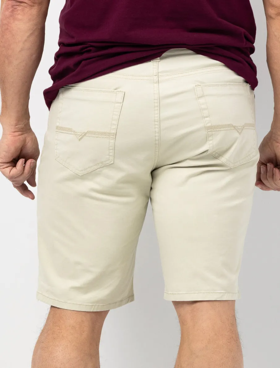 Solid Bermuda Shorts