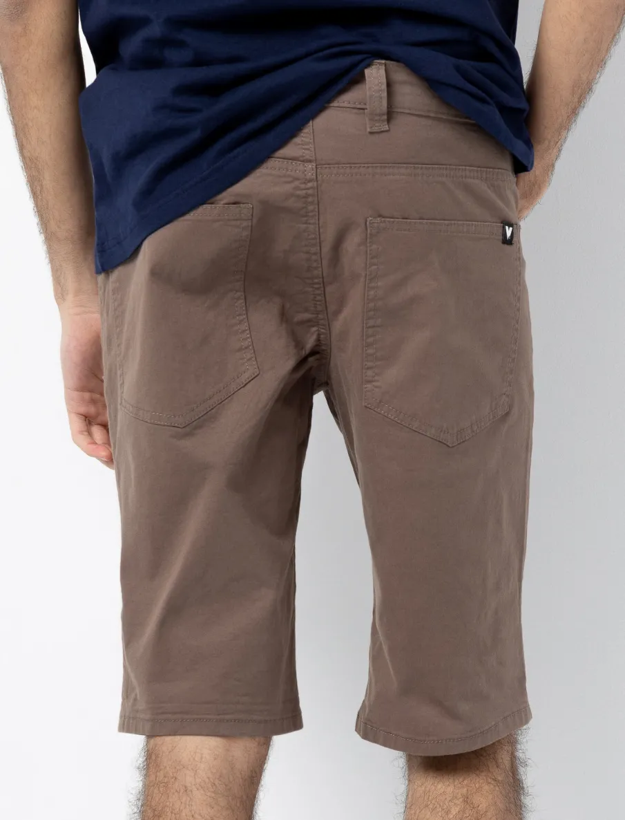 Solid Bermuda Shorts