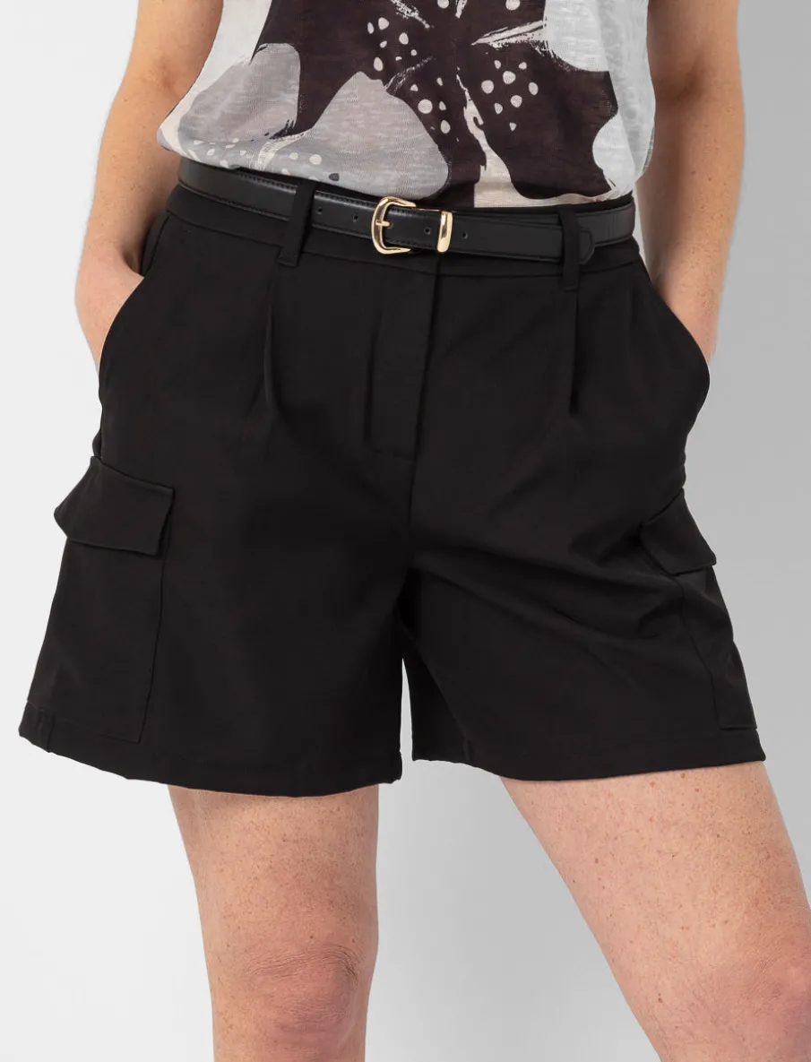 Solid Bermuda with Cargo Pockets