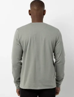 Solid Brushed Suede Sweater