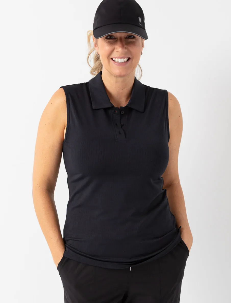Solid Buttoned Tank Top