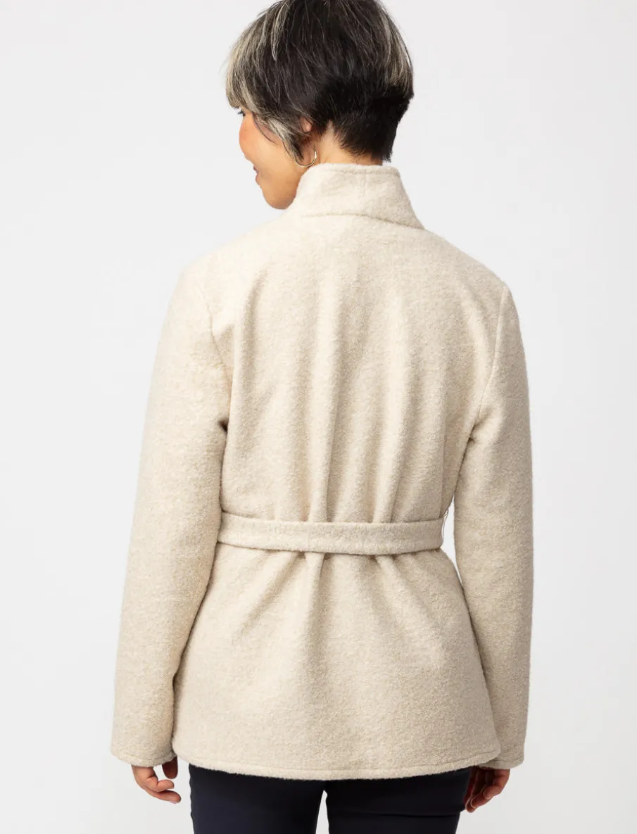 Solid Coat with Belt