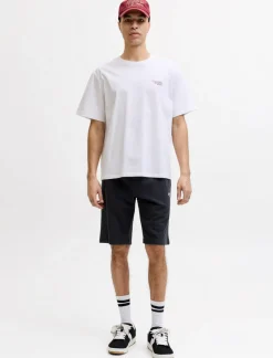 Solid Cotton Fleece Shorts