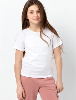 Solid Crew Neck T-Shirt