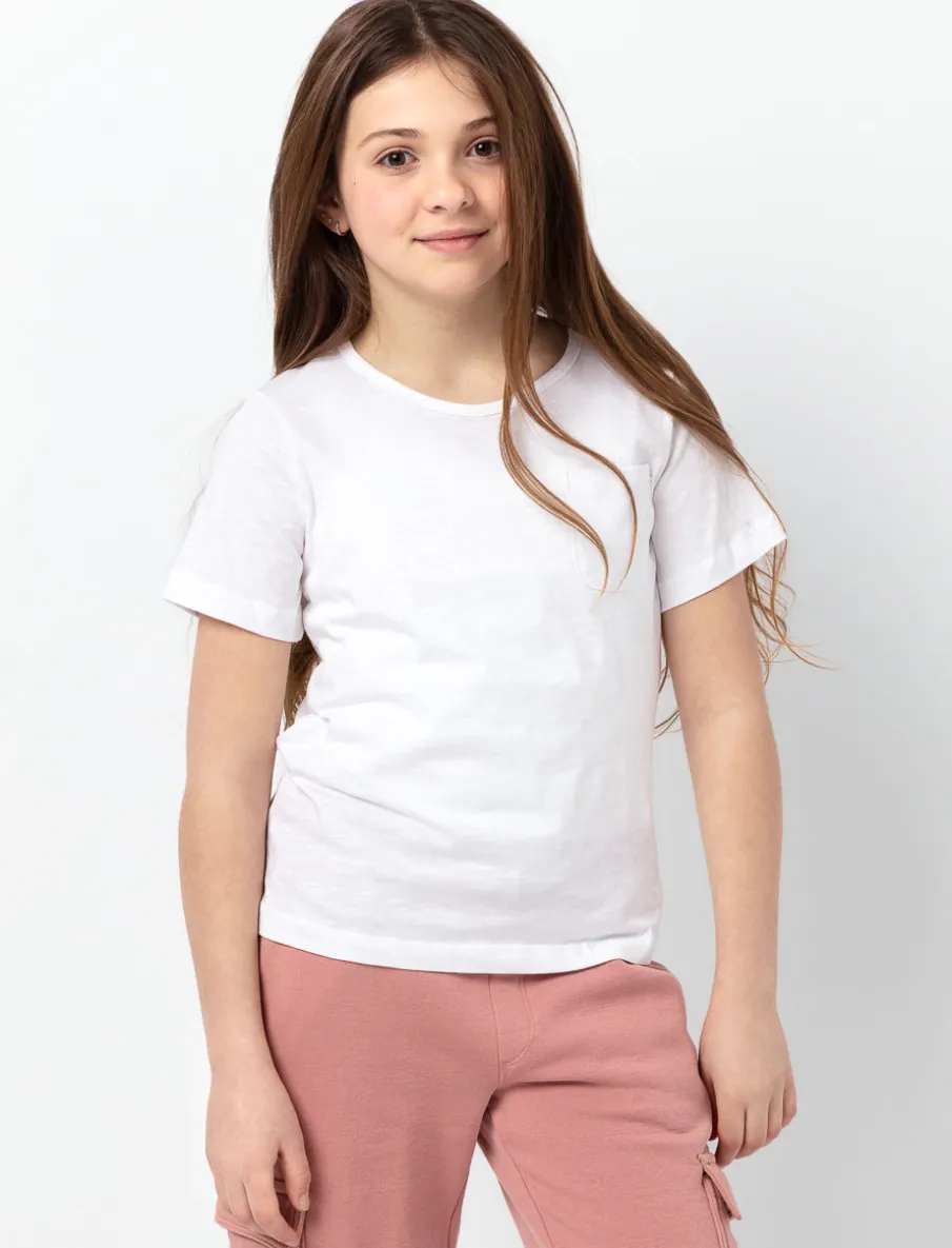 Solid Crew Neck T-Shirt