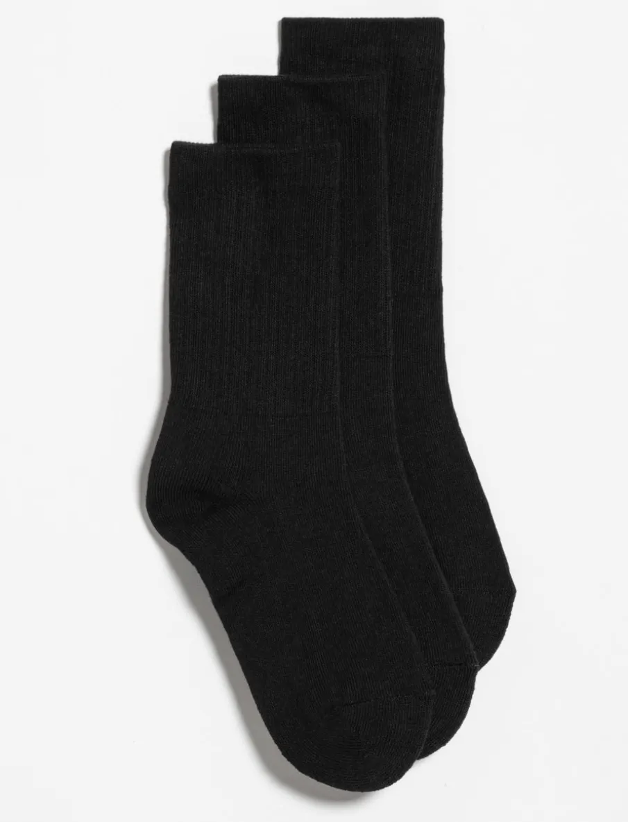 Solid Crew Socks - Pack of 3