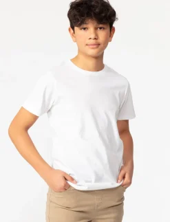 Solid Crew-neck T-shirt
