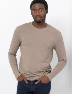 Solid Crew-neck T-shirt
