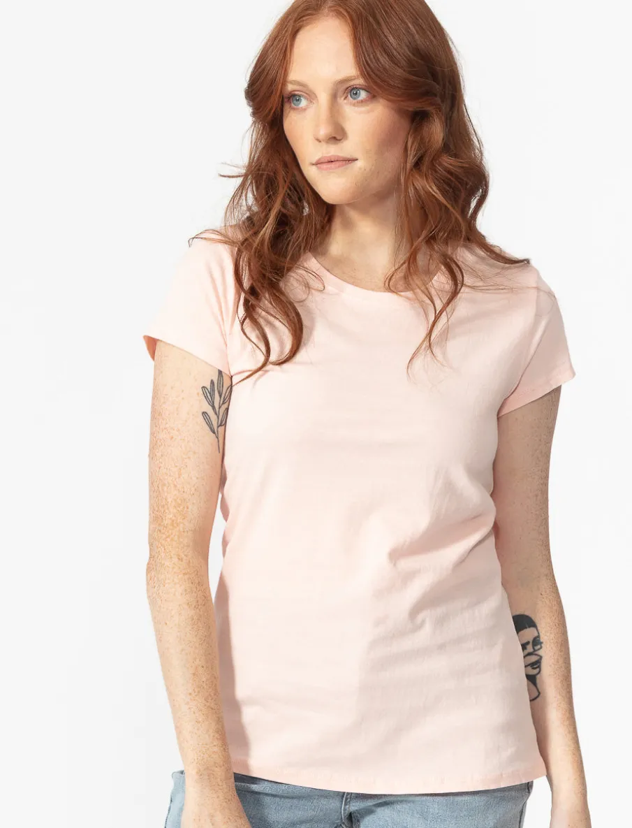 Solid Crew-neck T-shirt