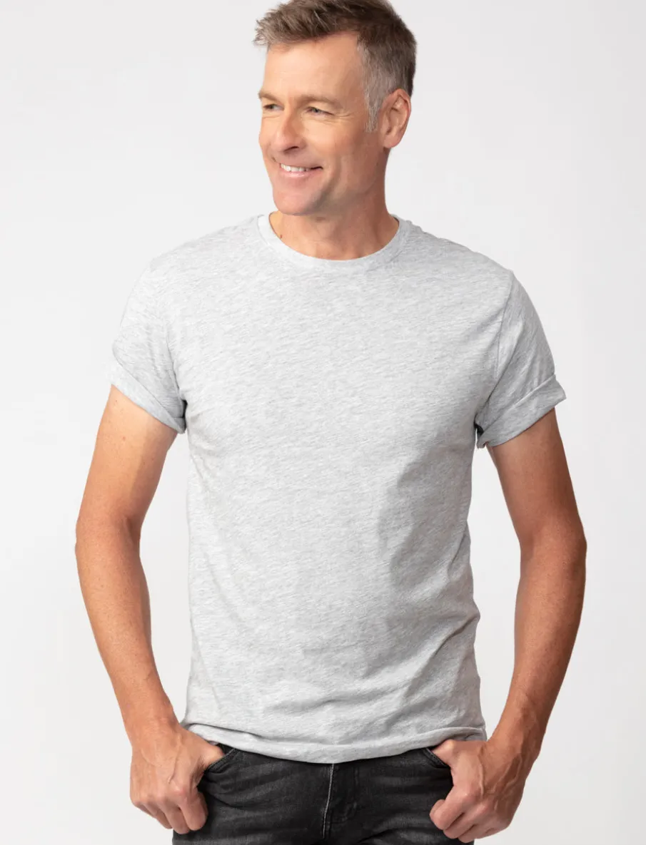 Solid Crew-neck T-shirt
