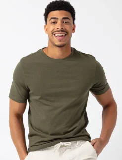 Solid Crew-neck T-shirt