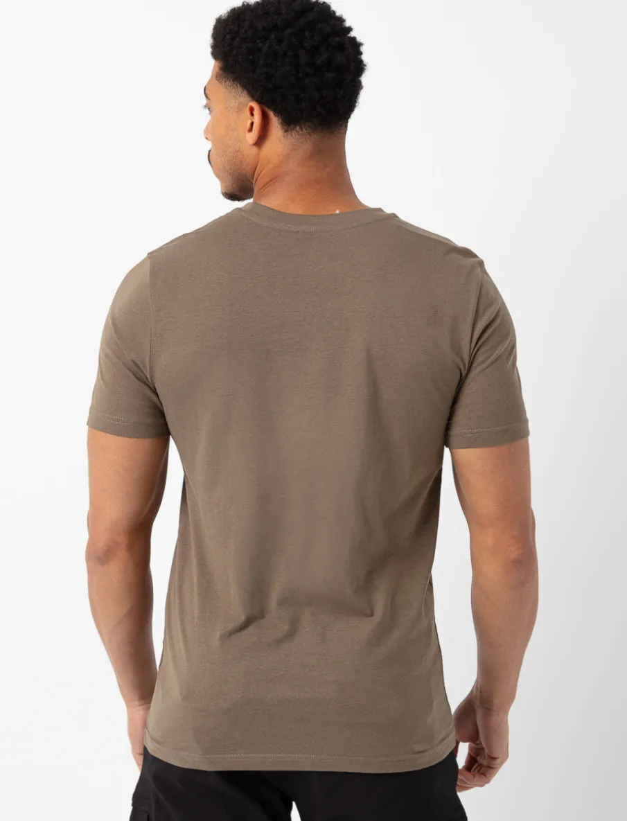 Solid Crew-neck T-shirt