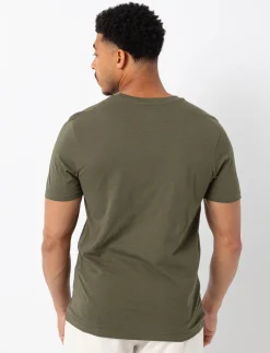 Solid Crew-neck T-shirt
