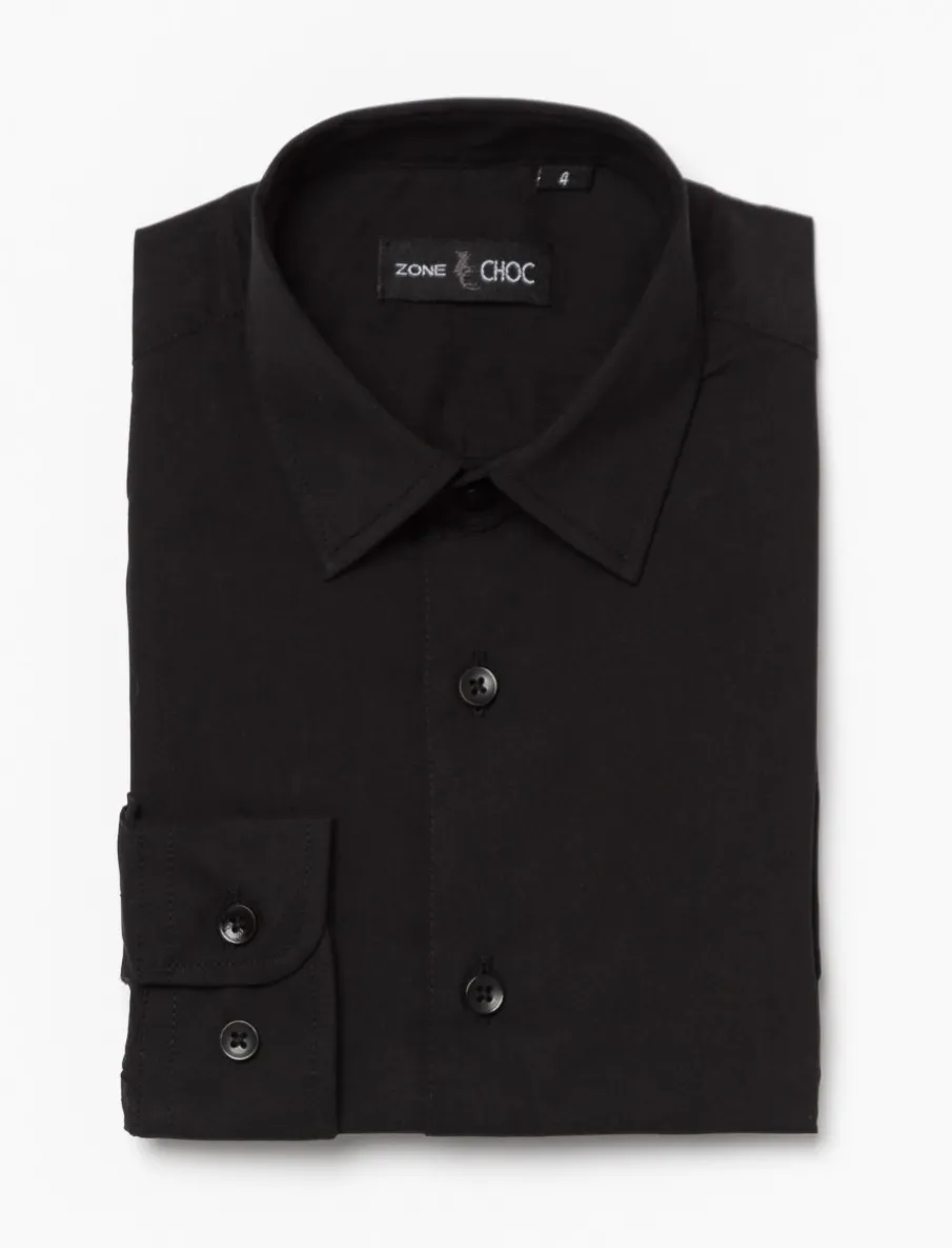 Solid Dress Shirt - Little Boy