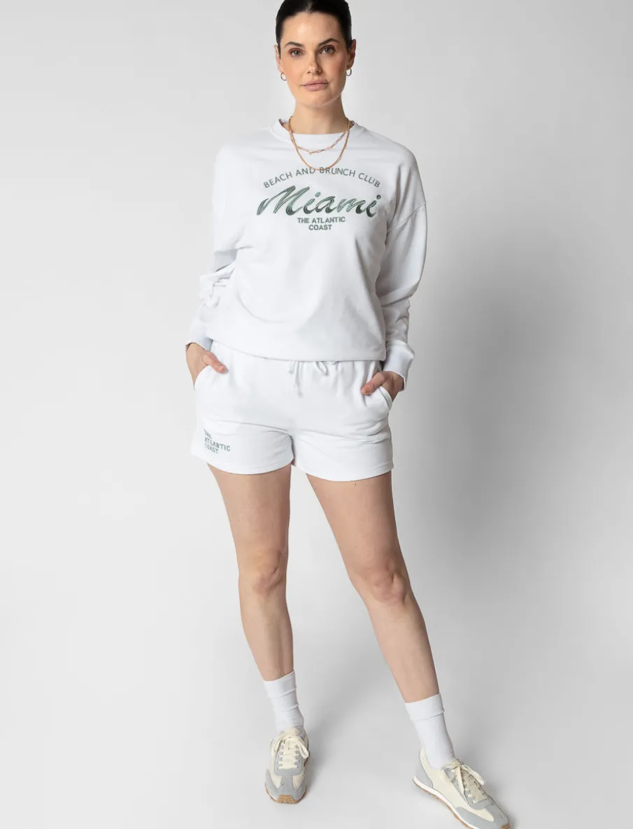 Solid Embroidered Sweater