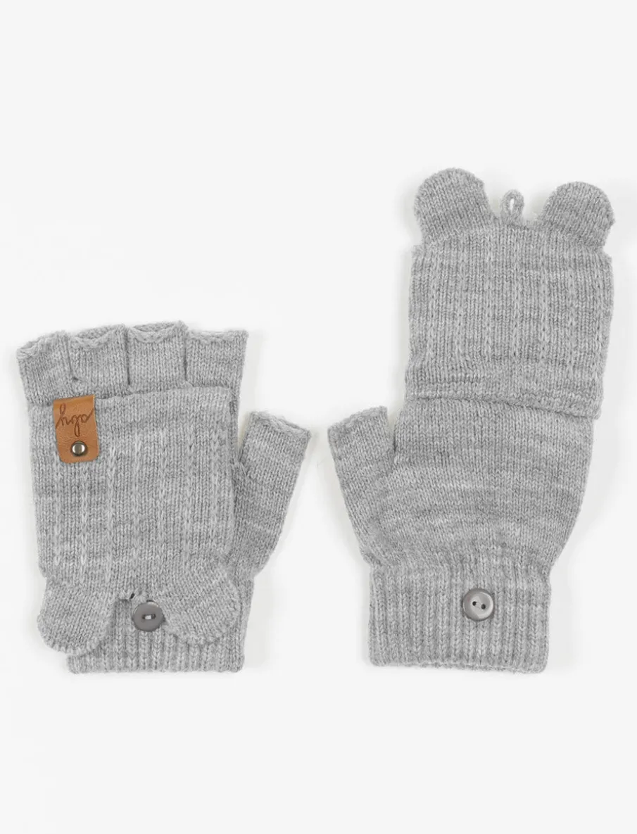Solid Fingerless Mitts