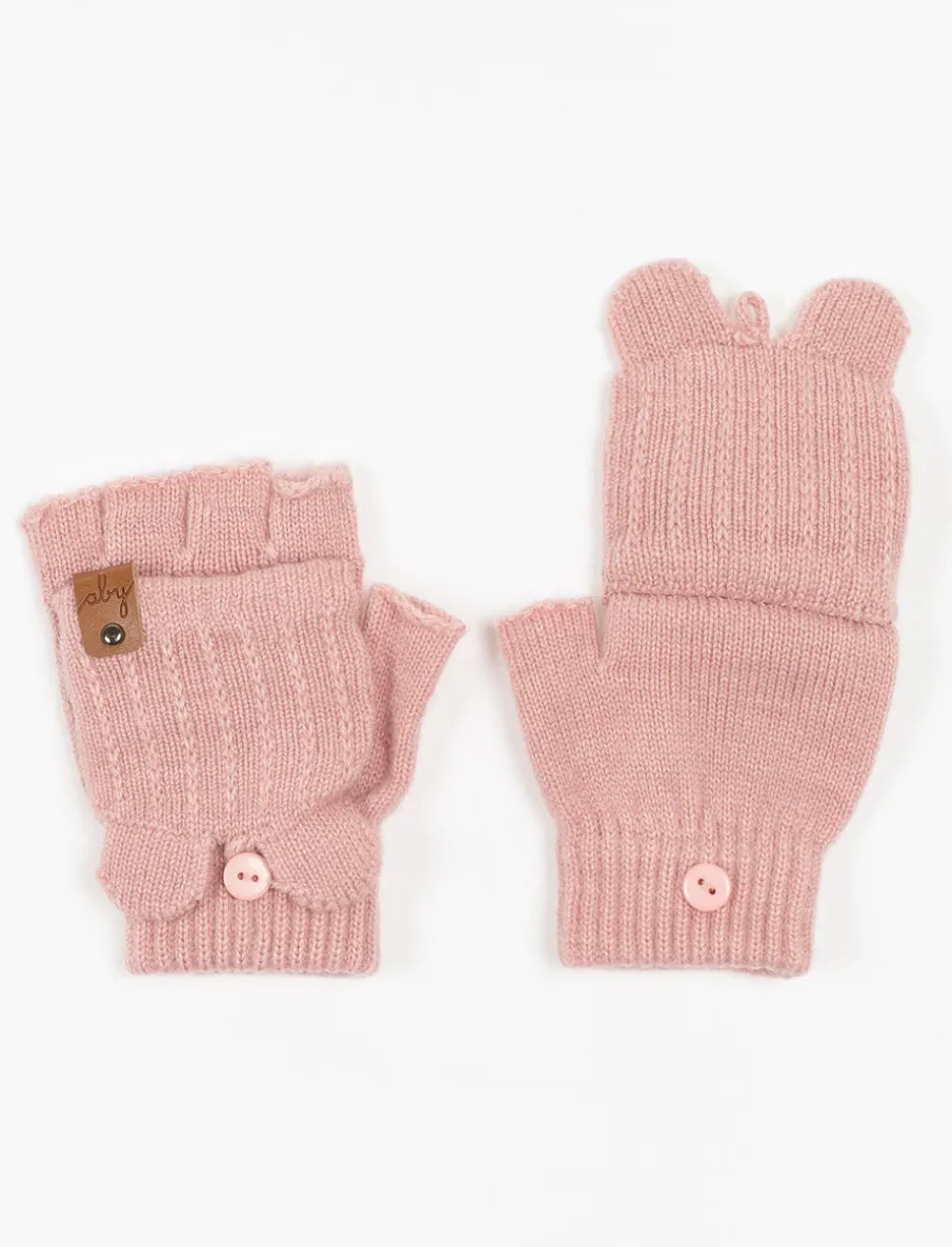 Solid Fingerless Mitts