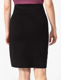 Solid Fitted Skirt