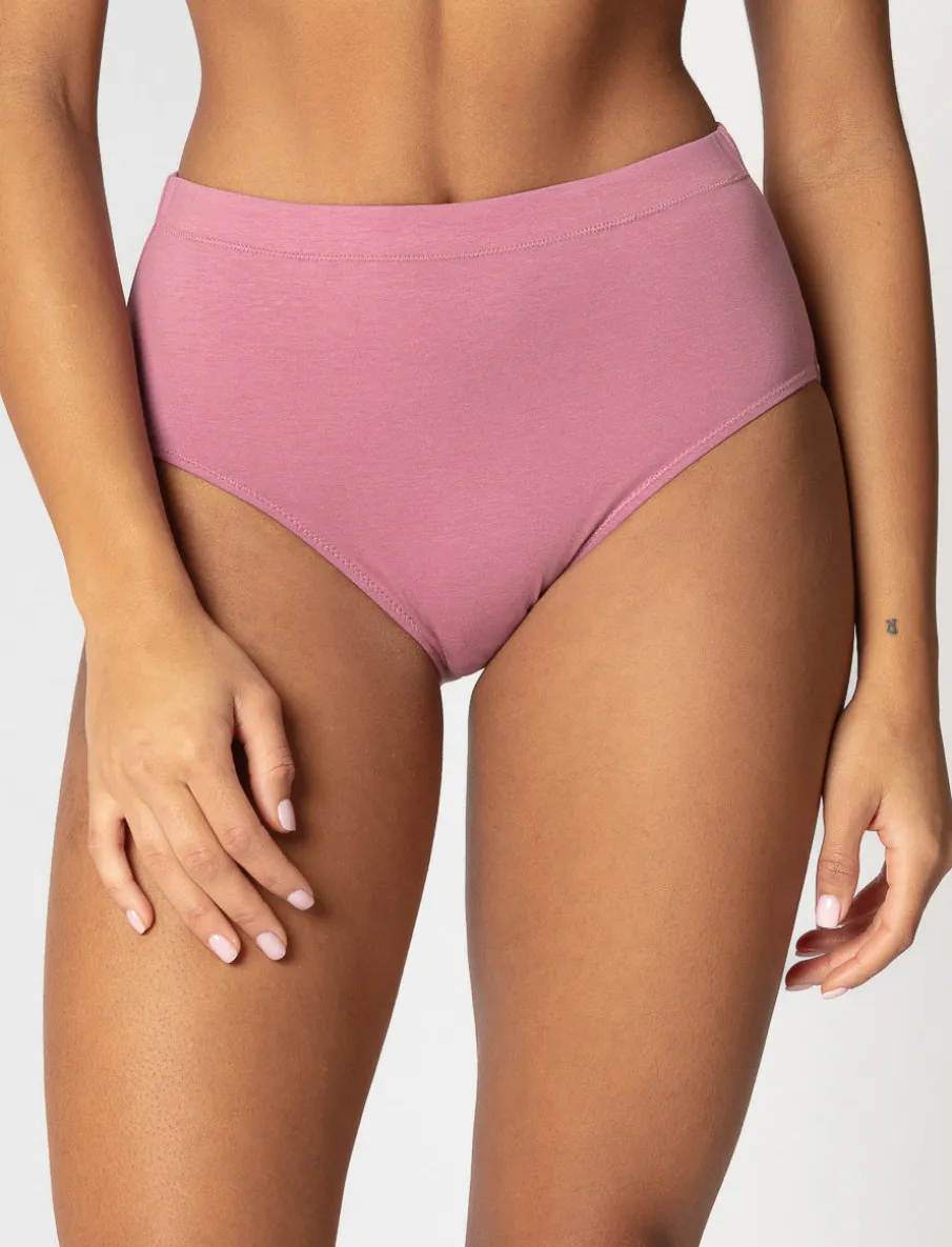 Solid High Waist Panty