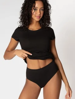 Solid High Waist Panty
