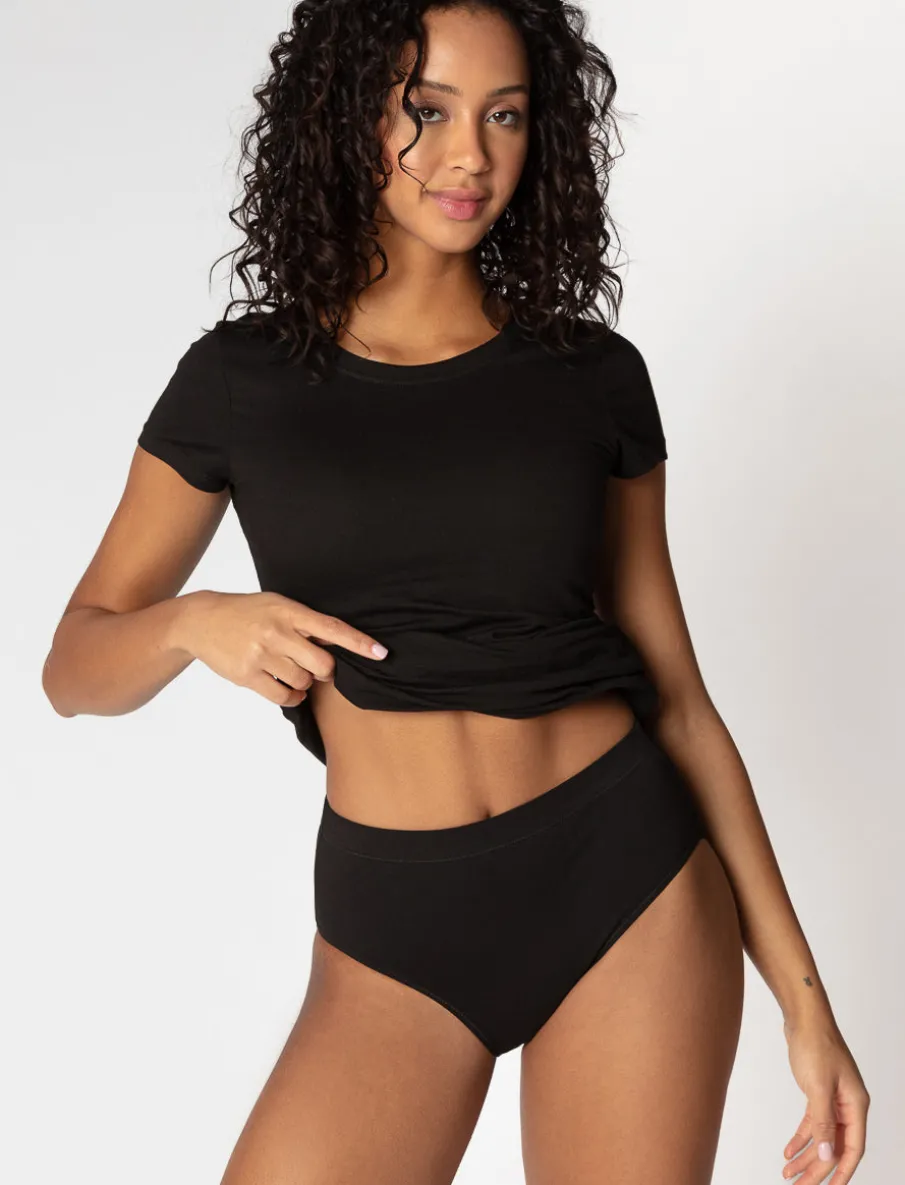 Solid High Waist Panty