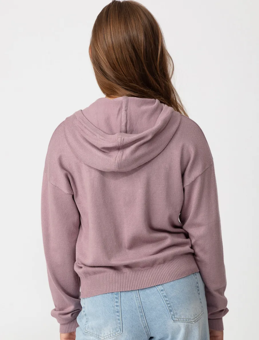 Solid Knit Hoodie