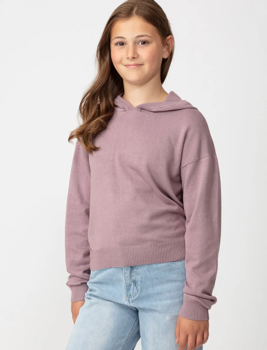 Solid Knit Hoodie
