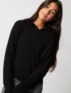 Solid Knit Hoodie