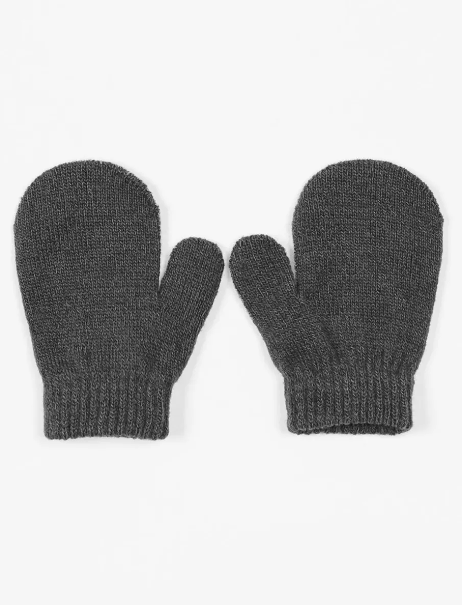 Solid Knit Mittens