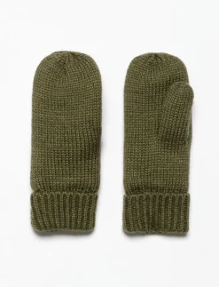 Solid Knit Mittens - Baby