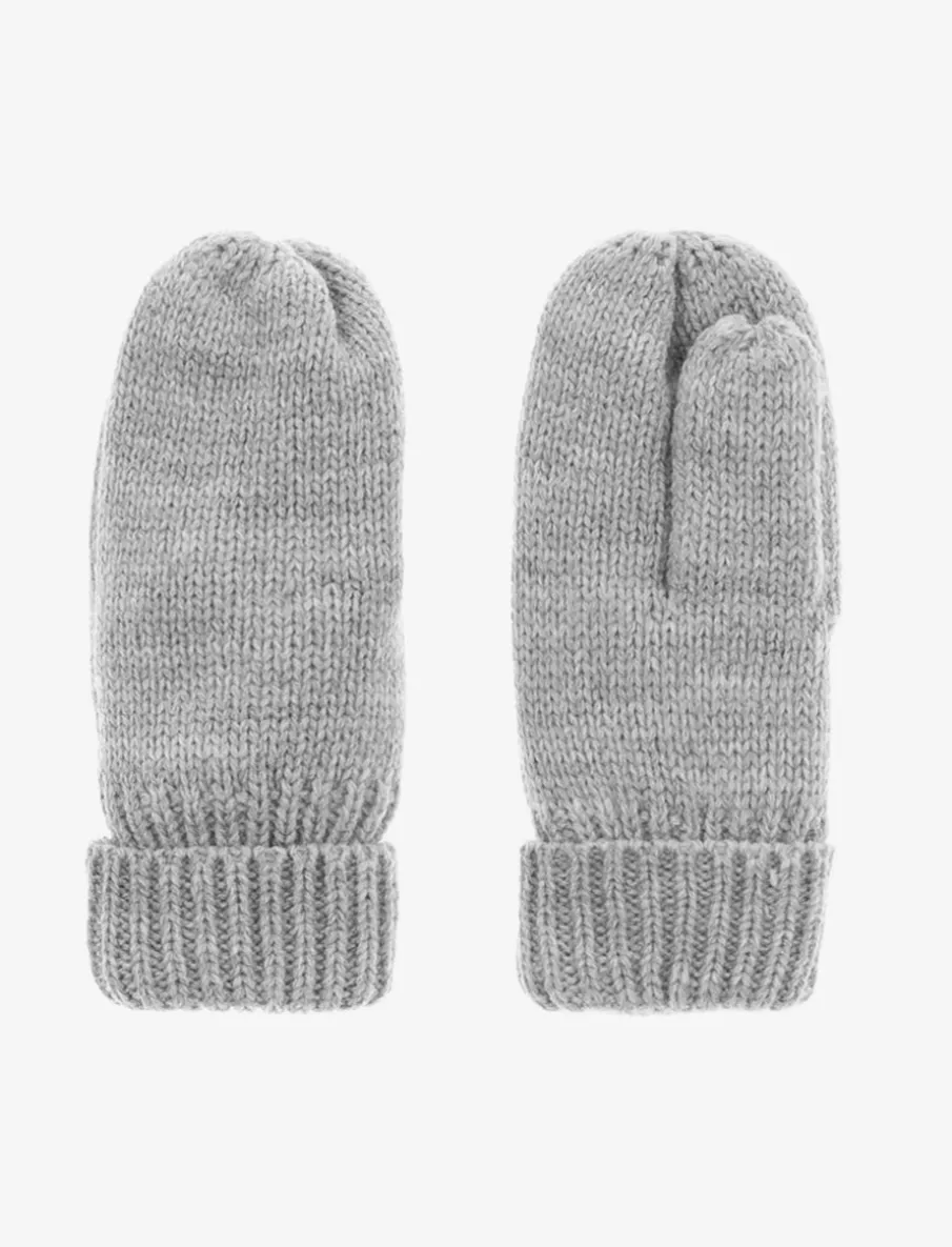 Solid Knit Mittens - Children