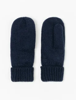 Solid Knit Mittens - Children