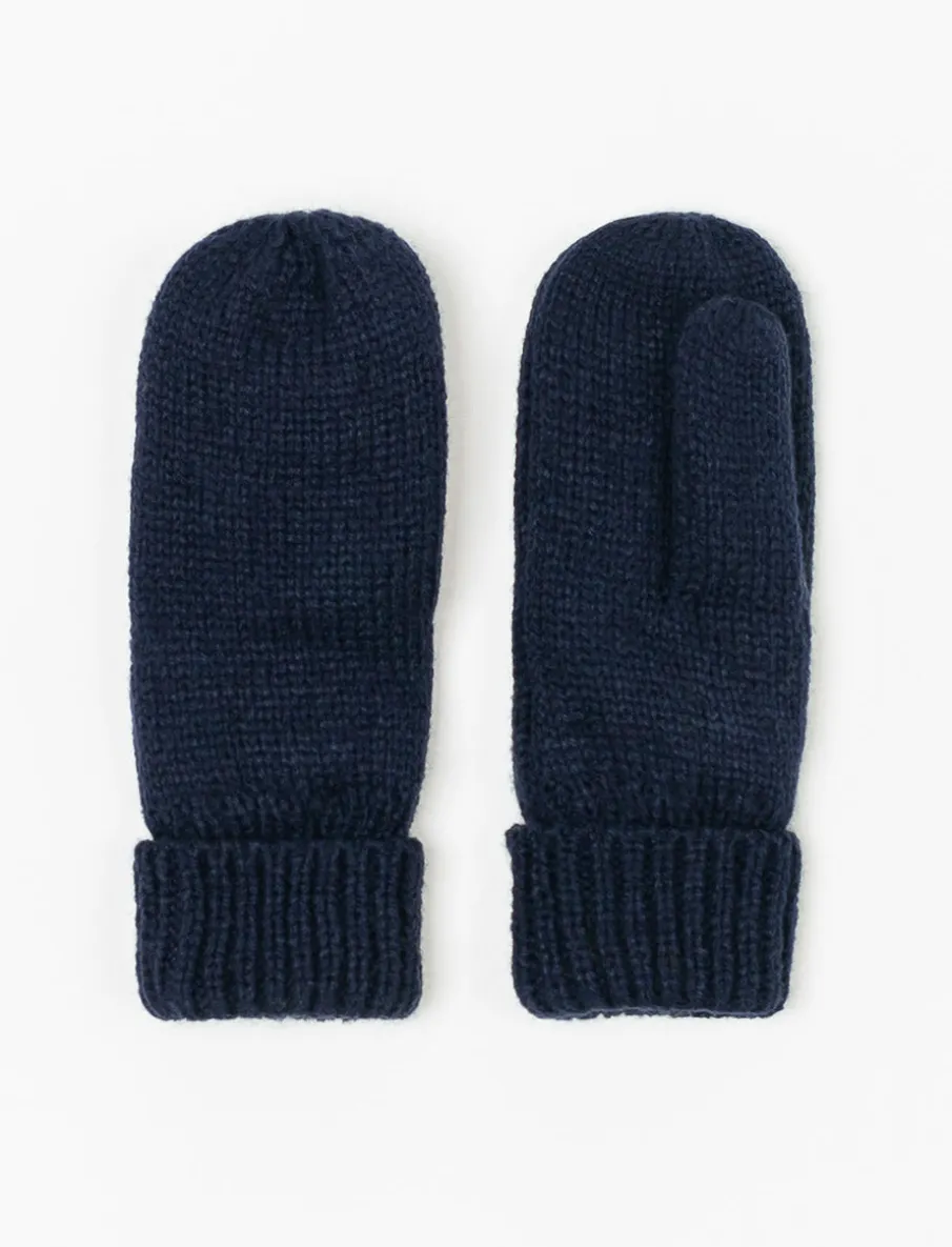 Solid Knit Mittens - Children