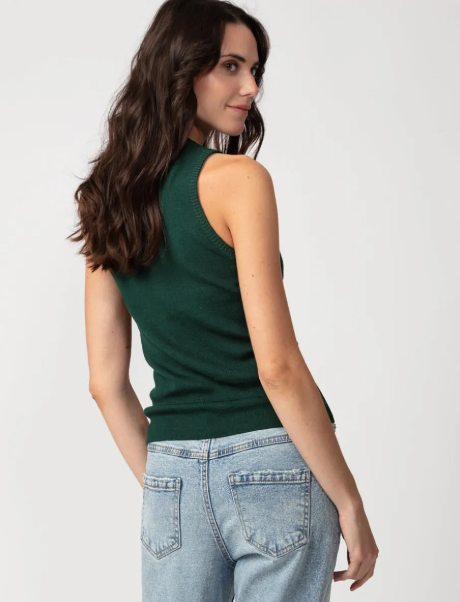 Solid Knit Tank Top