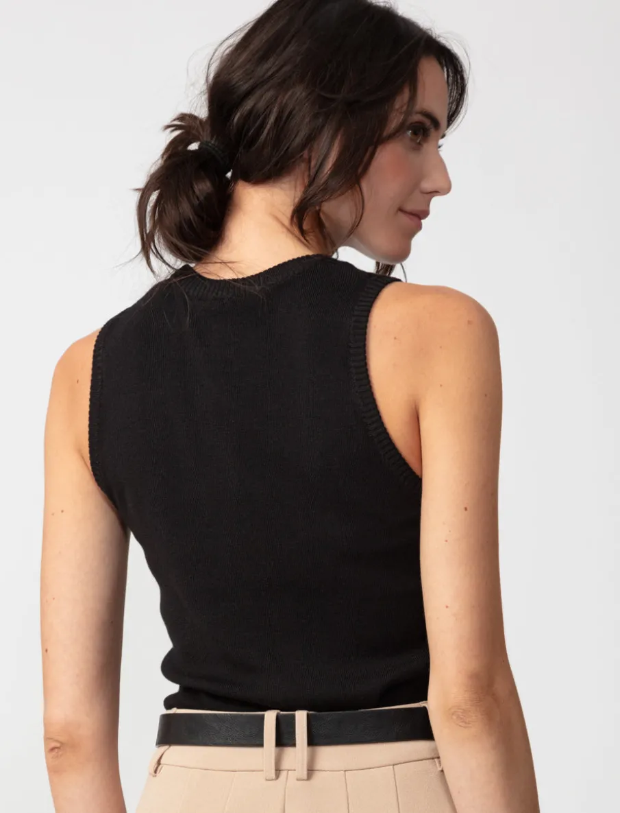 Solid Knit Tank Top
