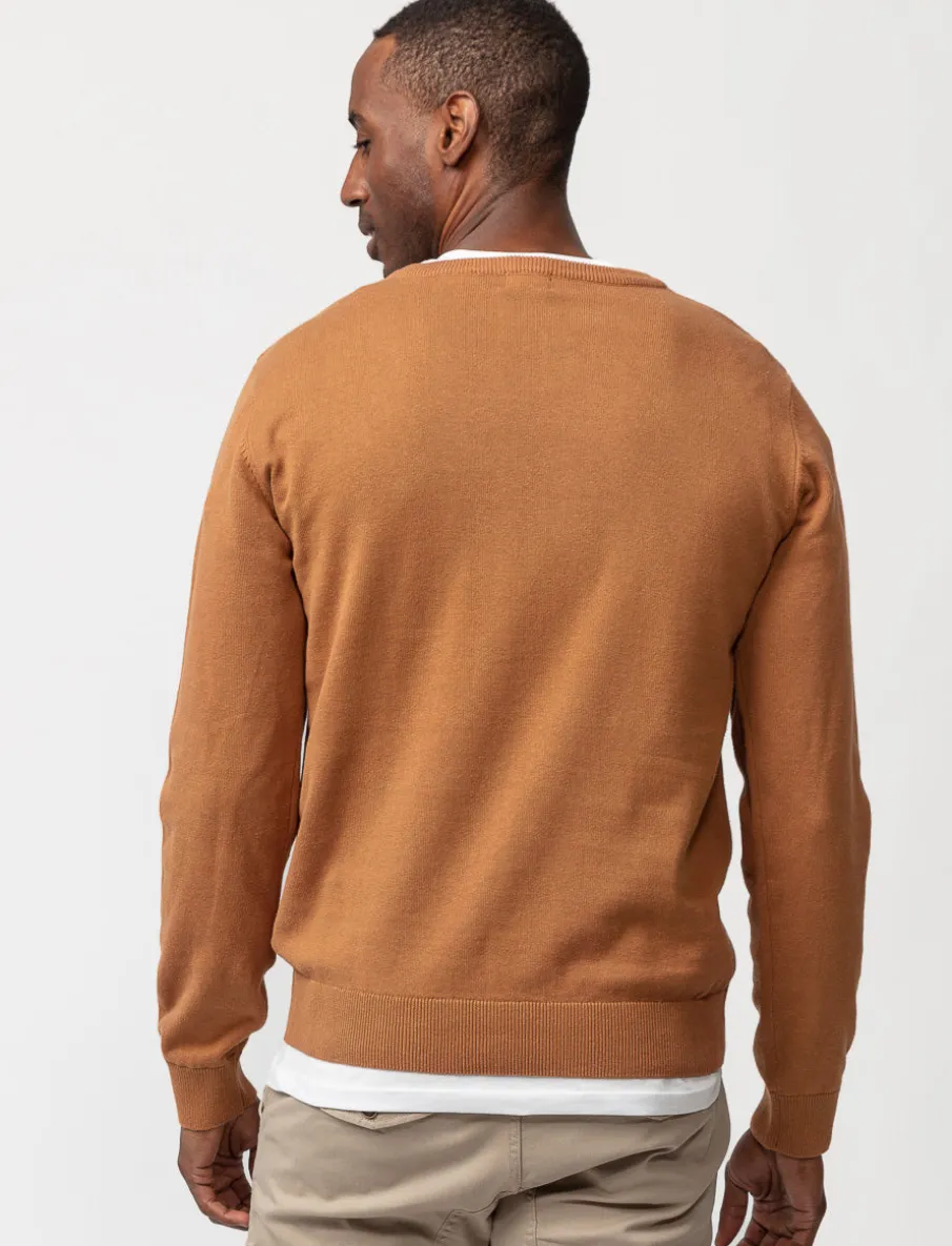 Solid Light Knit Sweater