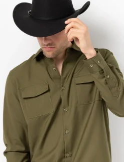 Solid Long Sleeve Shirt