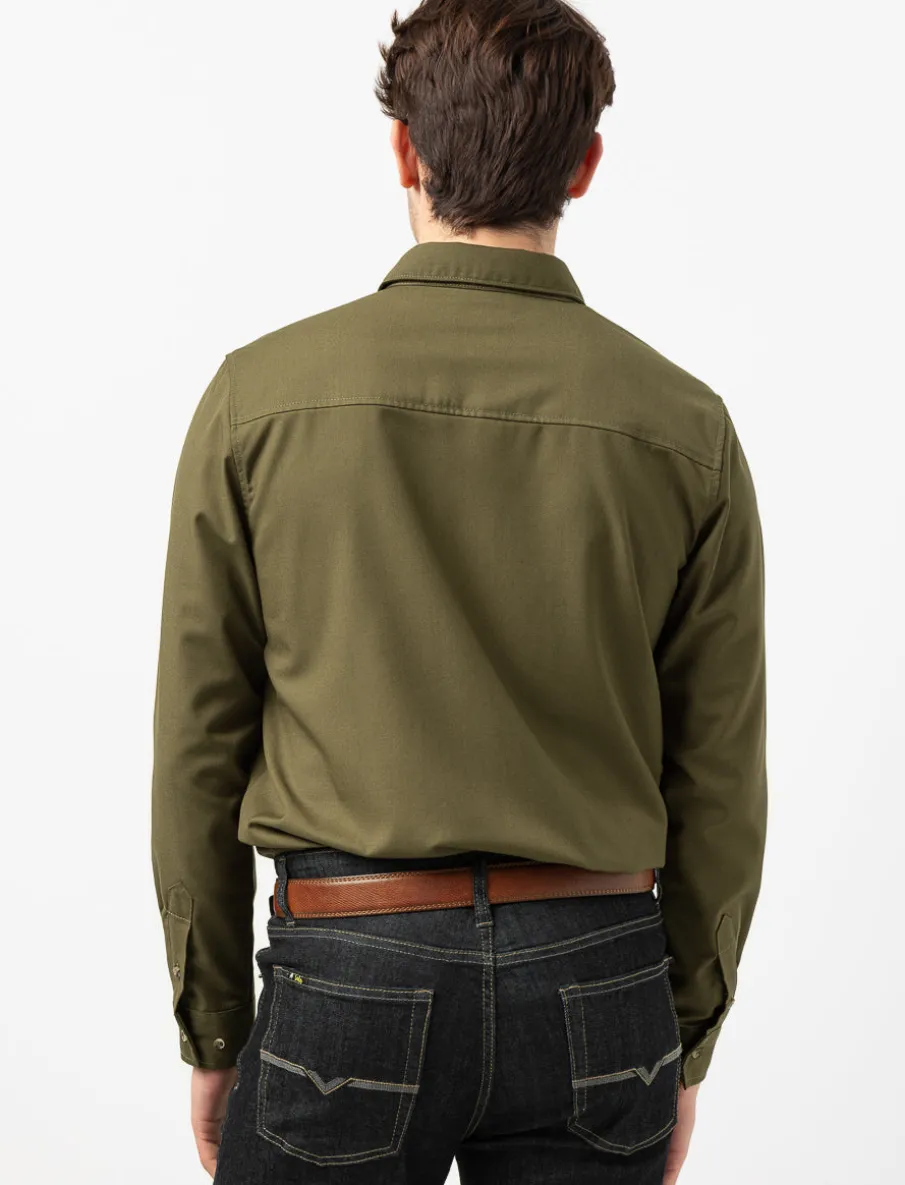 Solid Long Sleeve Shirt